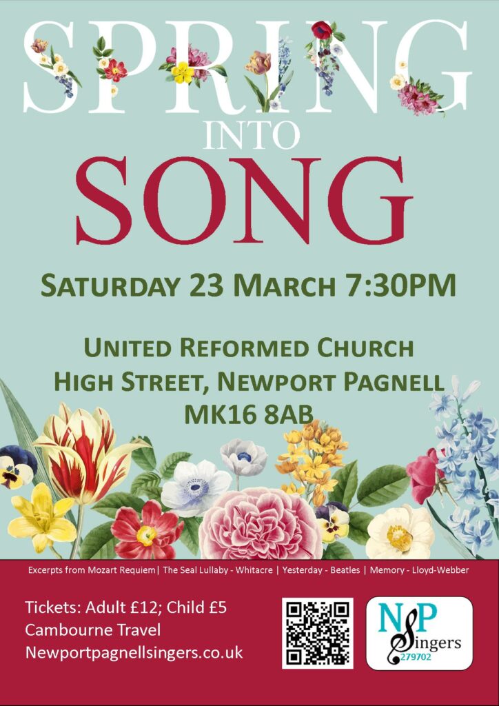 Spring into Song poster